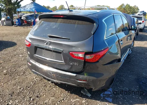 2014 Infiniti Qx60 Hybrid из США, поврежденный, VIN 5N1CL0MM8EC520837